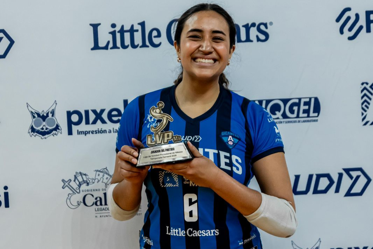 Abigail Nua guía a Gigantes al triunfo y logra su primer MVP